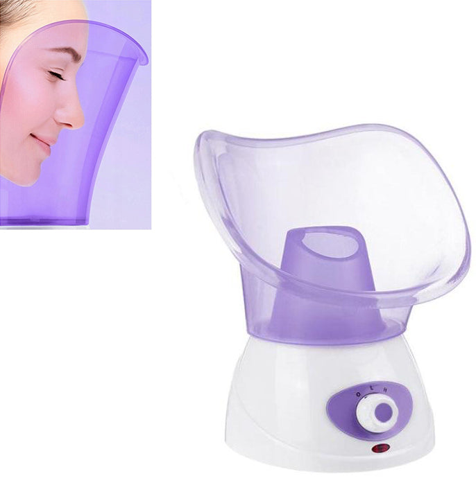 Dispozitiv pentru sauna faciala si inhalator, UBX, indicator LED, 40ml, 25x22x18 cm, mov Dispozitiv pentru sauna faciala si inhalator, UBX, indicator LED, 40ml, 25x22x18 cm, mov